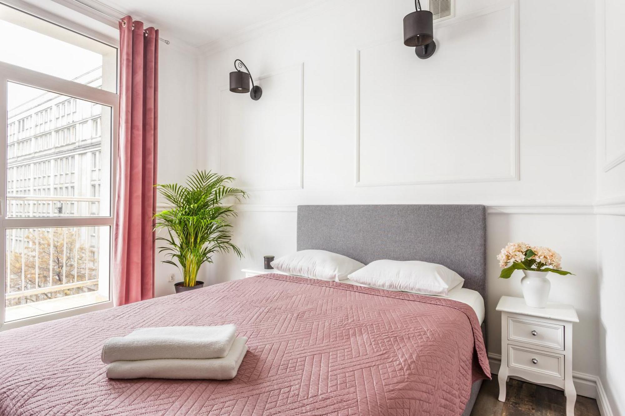 Charming Apartment In The City Center Varşovia Exterior foto