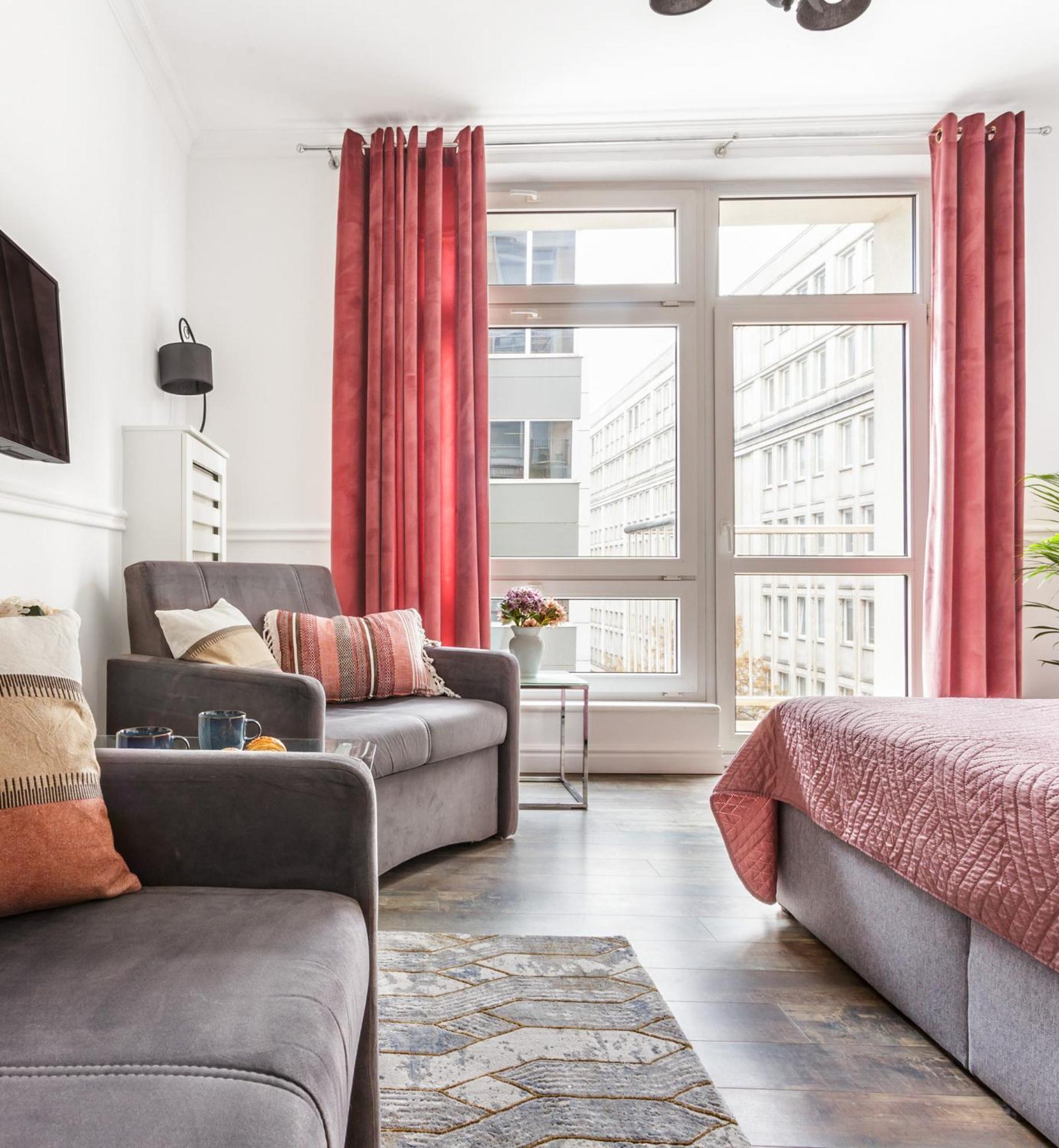 Charming Apartment In The City Center Varşovia Exterior foto